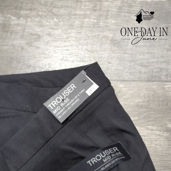 Apt. 9 Petite Mid Rise Trouser Pants Size 8Ps - Picture 2 of 6